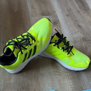 Adidas Neon Yellow Athletic Sneakers